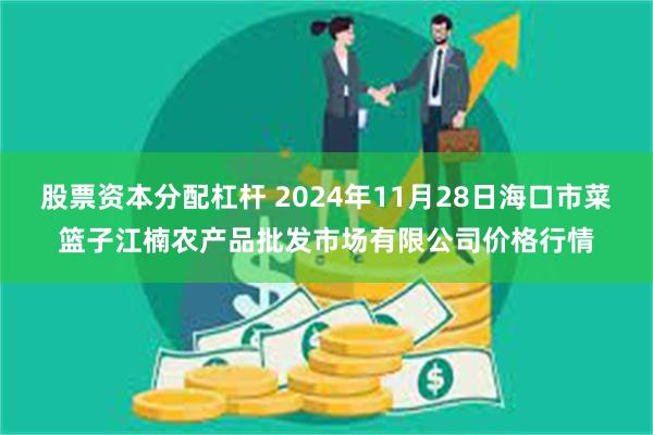 股票资本分配杠杆 2024年11月28日海口市菜篮子江楠农产